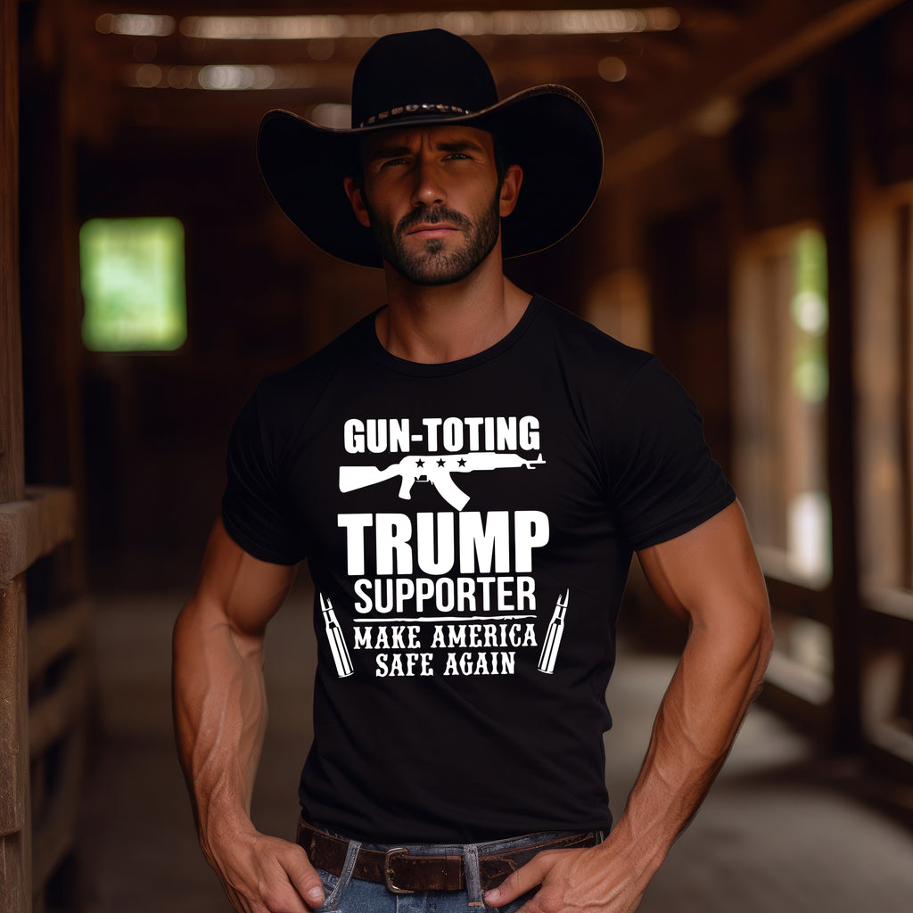 Gun Toting Trump Supporter T-Shirt